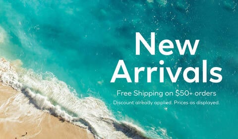 NEW ARRIVALS - Free Shipping on $50+ Orders! - Banner image