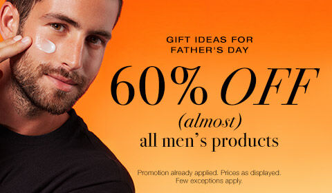 60% OFF (almost) all men's products