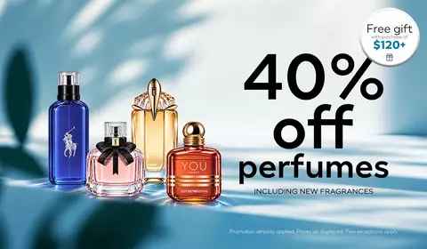 40% Off on Fragrance + GWP 120$+