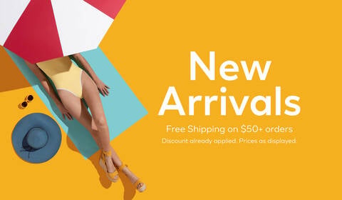 NEW ARRIVALS - Free Shipping on $50+ Orders!