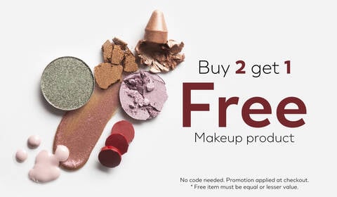 Buy 2 get 1 FREE - Makeup product